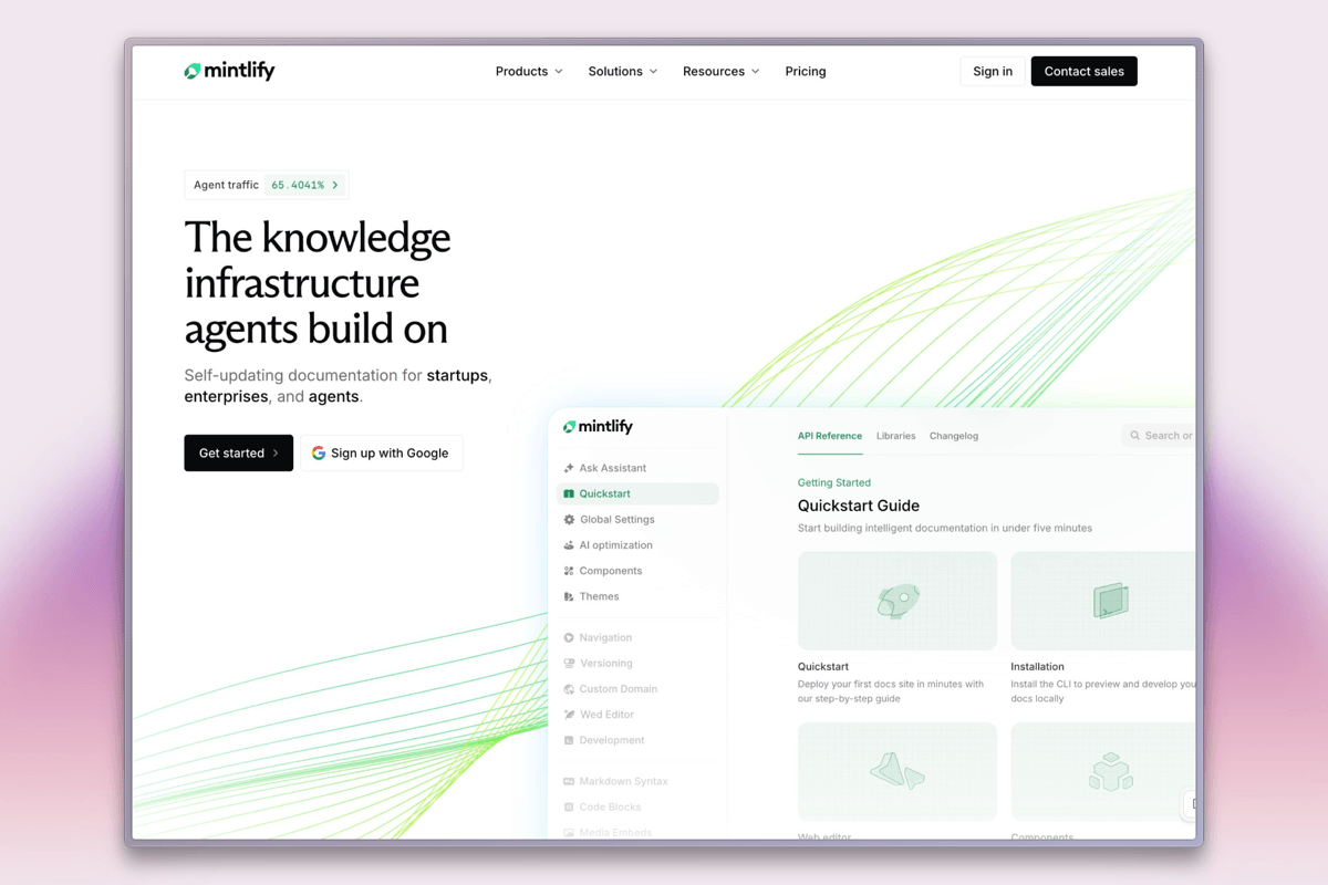 Mintlify developer documentation